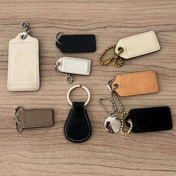 Coach Multicolor Leather Keychain Collection - Picture 8 of 13